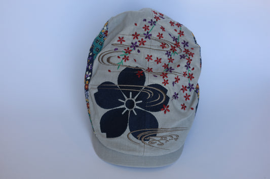 Embroidered Sakura Cherry Blossom Hunting cap